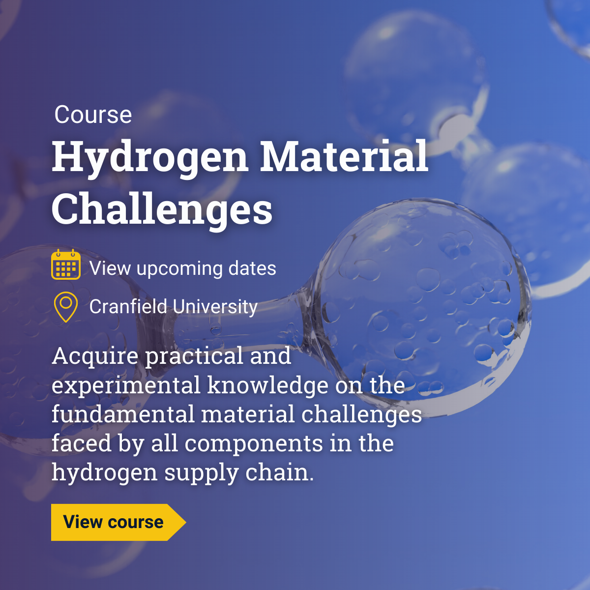 Hydrogen Material CHallenges